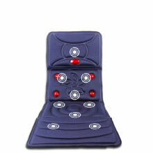 Infrared Heating Full Body Massage Cushion Heated Therapy Back Massage Chair Cushion Full Body Renmote Control Foldable Car Massage Cushion