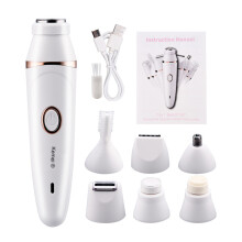 7 In 1 Rasoio electric per Donne Rimozione Pelo Viso e Corpo Epilatore Macchina da Barba Femminile Trimmer electric Rasoio Femminile Depilatori
