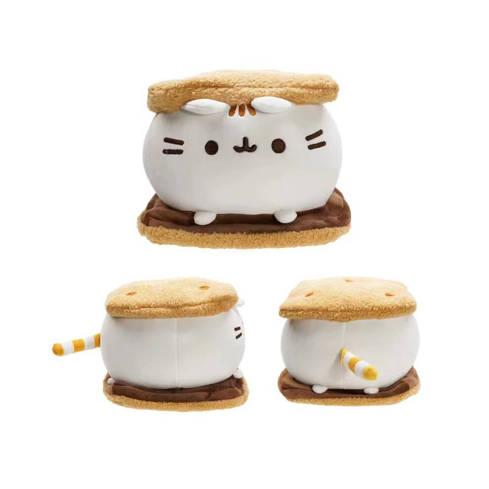 (Style07, 18cm) Pusheen Plush Toy Plushies Stuffed Animals Cat Doll Kids Gifts