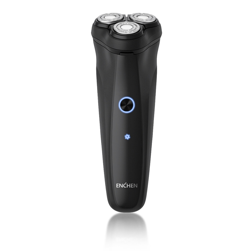 ENCHEN Warrior Electric Shaver 3 Floating Shaving Heads Beard Trimmer Ultra-Thin Type-C USB Rechargeable Electric Razor for Men's Gift