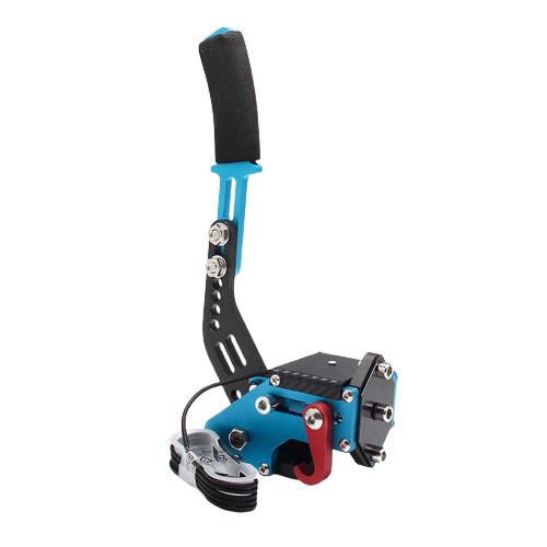 (Blue) Usb Handbrake Universal 16 Bit Brake System Pc Sim Linear Handbrake For Logitech G27 G25 G29 T500 T300 Fanatecosw Lfs Racing Games