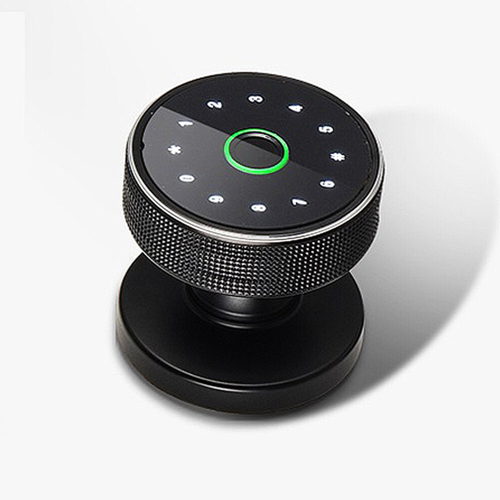 Tuya Wifi Fingerprint Smart Door Lock Ball-Shaped Intelligent Digital Door Lock Electronic Password App Fingerprint Key Unlock Home Lock 6900990657304