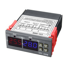 110 - 220V STC - 3008 Digitale Weergave Intelligente Dubbele Controle Elektronische Thermostaat Dubbele Weergave Dubbele Temperatuur Aanpasbare Tempe