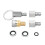 Quick Release Coupler Plugs for Air Rifles PCP Socket Plug Adapter Fitting Kits With Rubber Ring 2