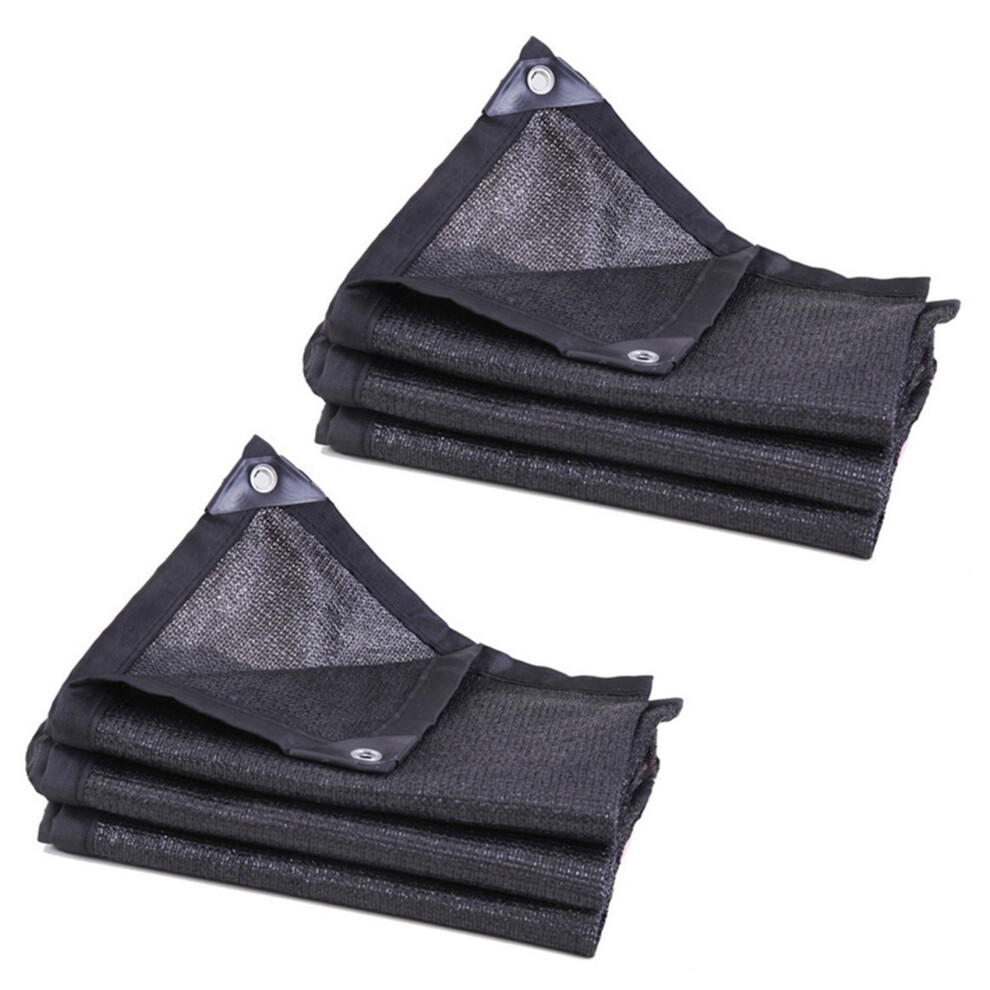 Tlily 2X Sun Mesh Sunblock Garden Anti-Uv Sunscreen Shade Sails Sunblock Shade Cloth Net For Plant Greenhouse Car 2X3m