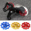 4X 11T Bike Ultralight Aluminum Alloy Outdoor Bearing Wheel Rear Derailleur Pulleys Bicycle Parts-Red 6