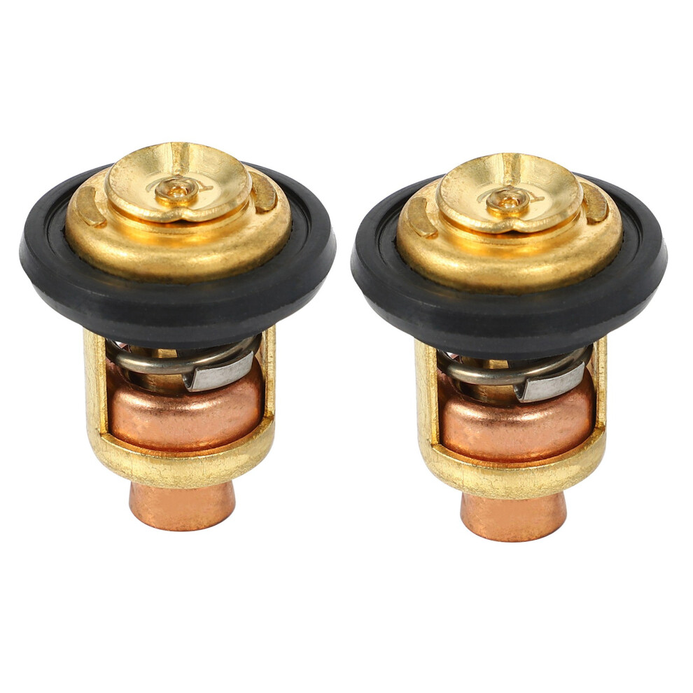 2Pc 66M-12411-00 Boat Engine Thermostat For Outboard Motor Engine Part 4761833221357