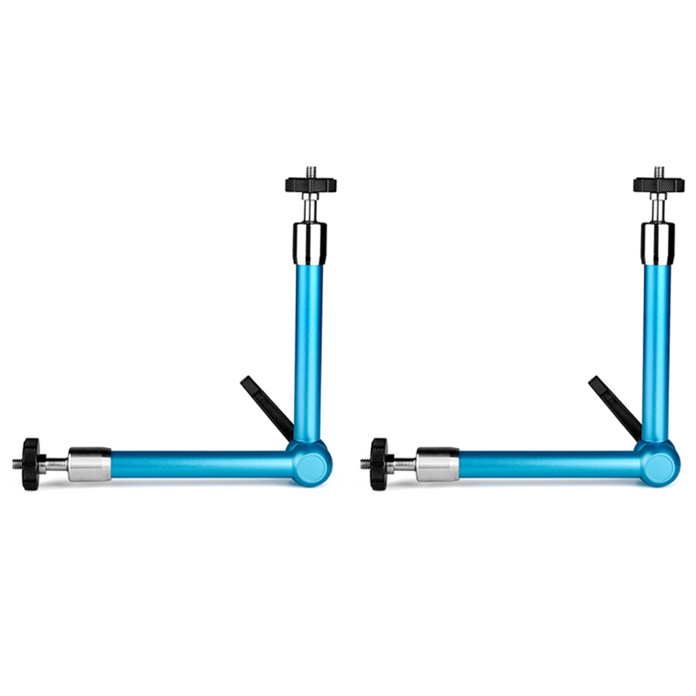 2X 11 Inch Articulated Arm Arm Head For Mounting Monitor Video Dslr Camera Studio Light 4761833295198
