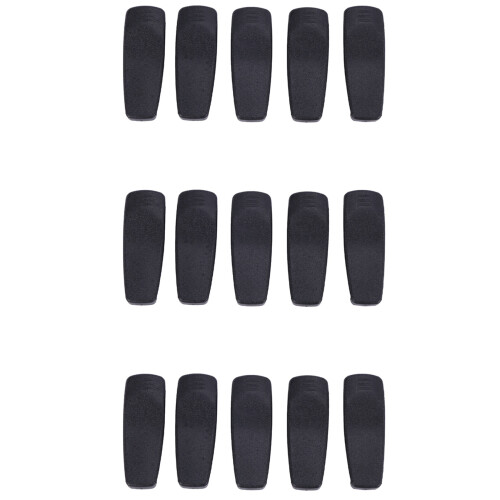 15 Pcs Belt Sturdy Clip Walkie Talkie Accessories for GP3688/CP040/CP140 Handy CB Radio Communicator J6478A