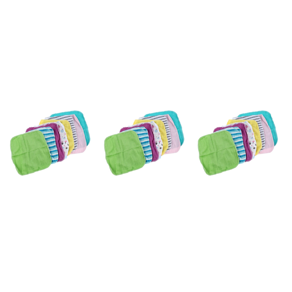 Lot de 24 serviettes de toilette en coton pour bébé