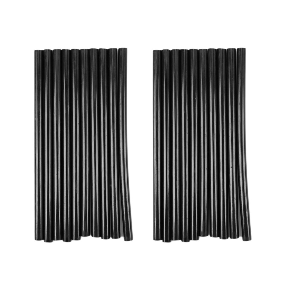20Pcs Hot Melt Glue Adhesive Sticks 150X7mm Black 4761833209690