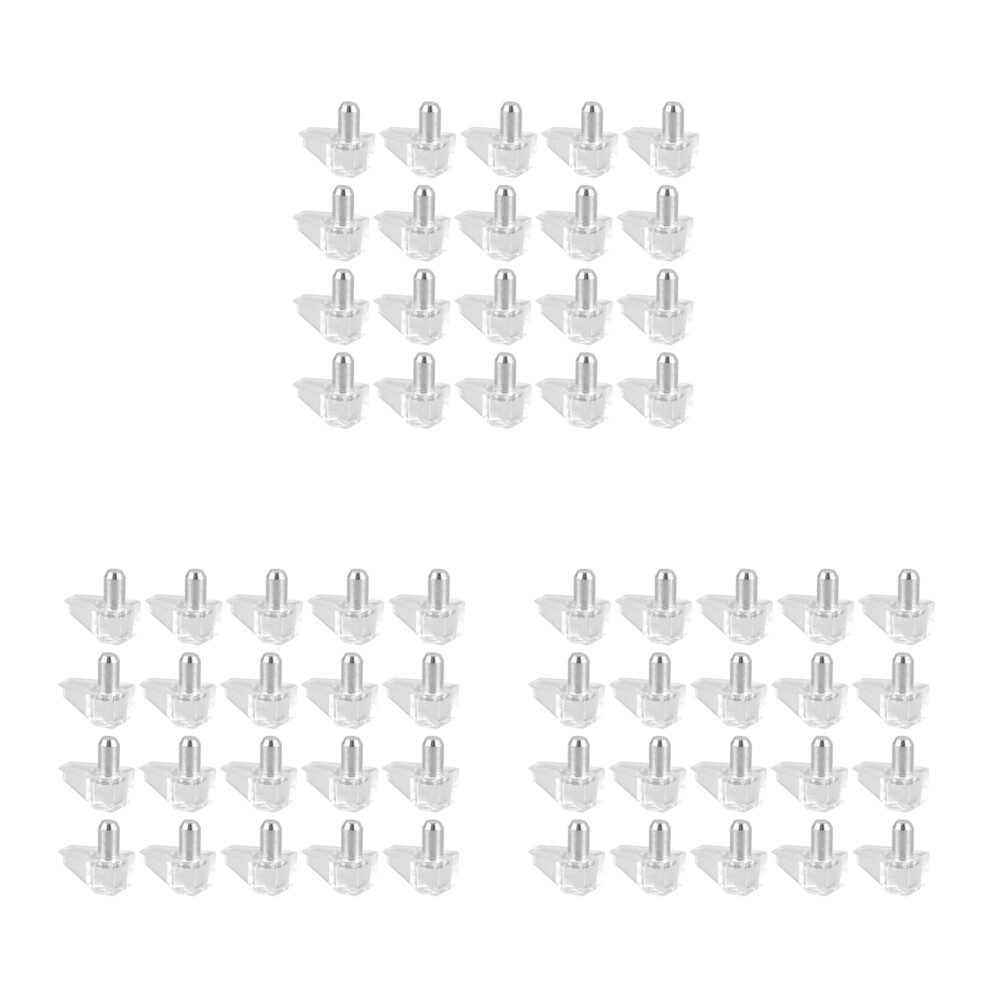 5 Mm Pin Shelf Support Shelf Studs Strong Support 60 Pcs, Transparent 4761833207764