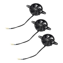 3X Refroidisseur d'eau Nouveau ventilateur de refroidissement de radiateur électrique pour moto chinoise ATV Go Kart