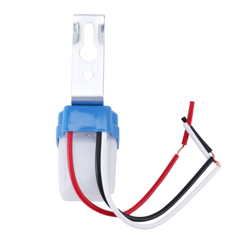 Interruptor de Sensor 5X AC DC 12V farolas Control automático luz día y noche Control de detección de luz 2