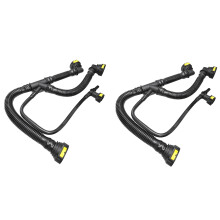 2X tuyaux de reniflard de carter de moteur de voiture pour 206 207 307 408 1.6 16V 1192W0 9675884280