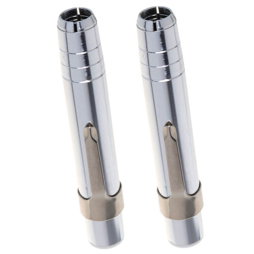 8 PCS Silver Aluminum Alloy Chalk Keeper Holder 1