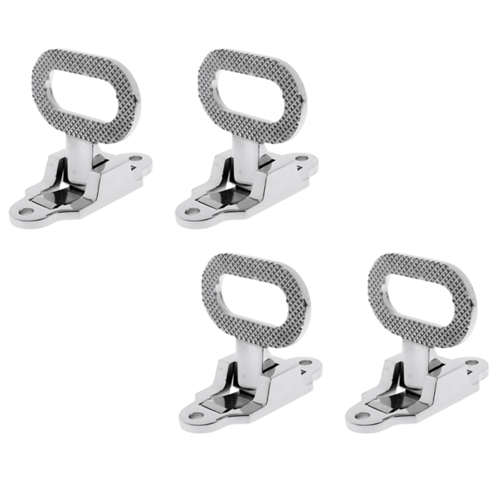 4Pcs 108X81mm Diamond Non- 316 Stainless Steel Folding Mast Step Marine Boat Yacht Car Rv Transom Step Fold Out Step 4761833226208