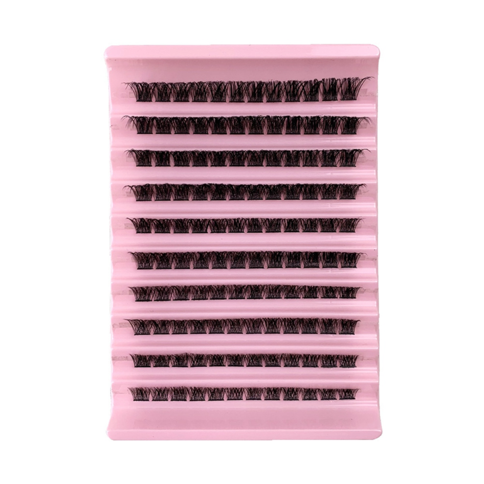 D04 DIY Cluster Cils Volume Naturel Segmenté Bundles Extension de Individuels Bundle