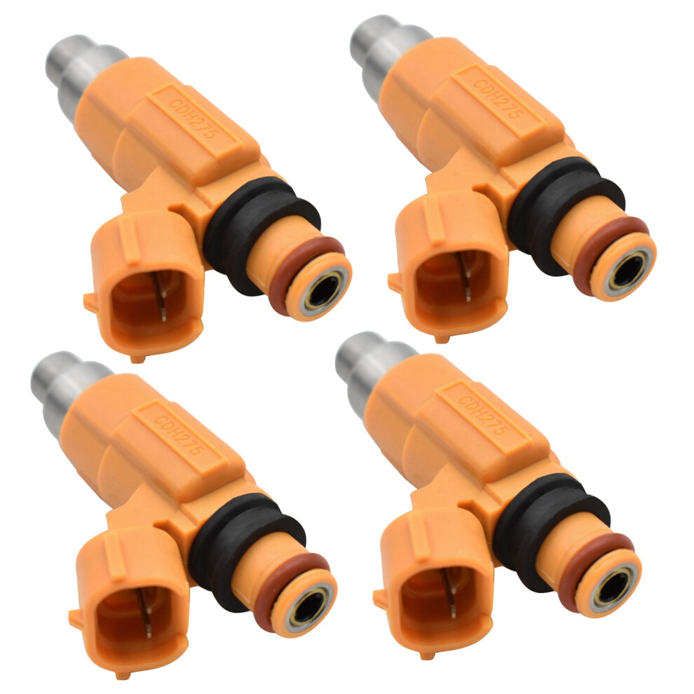 Tlily Yellow/Black 4X Lot Fuel Injectors For Galant Md319792 Cdh275 For Outboards 150Hp F200 F225 Lf225 Lf200