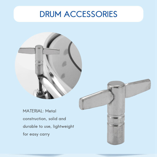 Drum Keys 8 Pack Drum Tuning Key with Continuous Motion Speed Key Percussion Instruments Parts for Drummers 2