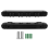 4 Trous Mural en Bois Dur Porte-Queue de Billard 6 Clips Support Accessoires 1