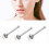 120pcs Stainless Steel Rings Piercing Pin Body Jewelry 22G 1.5mm 2mm 2.5mm 2