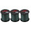 3X Nylon geflochtene Angelschnur 30lb 300M 11kg für Köder 1