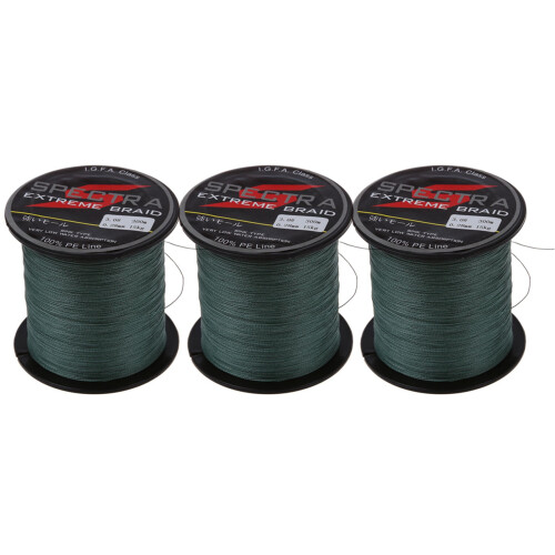 3X Nylon geflochtene Angelschnur 30lb 300M 11kg für Köder