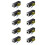 10X RJ45 Plug Ethernet Network Surge Protector Thunder Arrester 100MHz 1