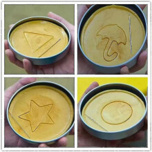 5pcs/set Squid Game Biscuits Sugar Pie Squid Game Cookie Candy Mold