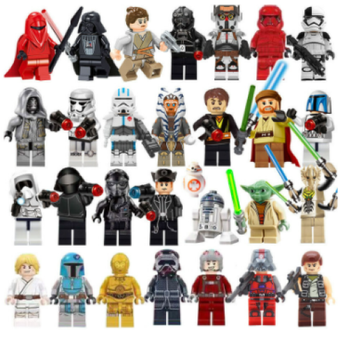 29pc Star Wars Minifigures Set
