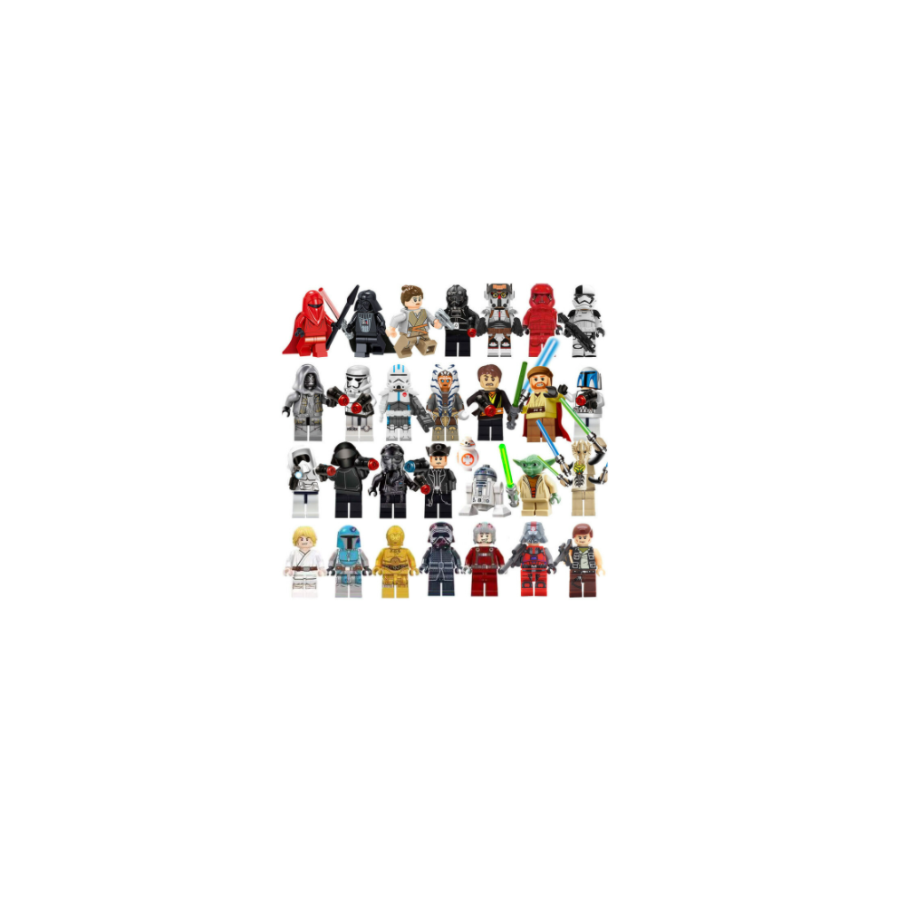 Enekio 29Pc Star Wars Minifigures Set Fit Lego