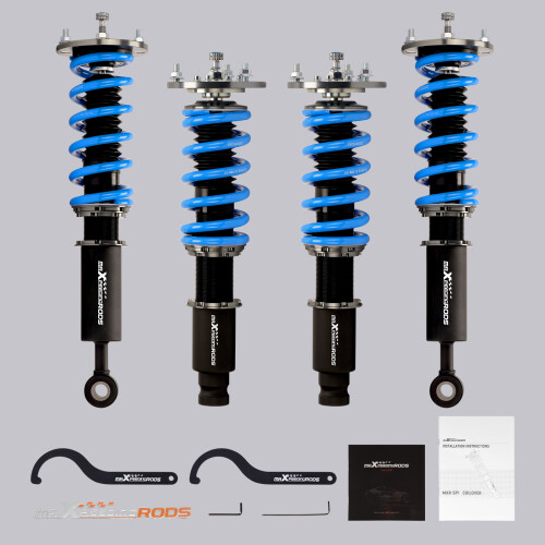 MaXpeedingrods 24 Levels Coilover Struts Damper Kit For Mitsubishi Eclipse 95-99