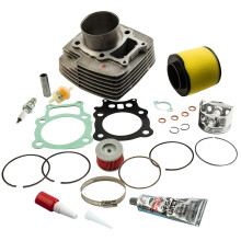 Cylinder Piston Gasket Top End Rebuild Kit Set Fit Honda Rancher Trx350 00-06