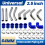 2.5" INTERCOOLER PIPING KIT Ladeluftkühler Rohrschellen Kit Universal 1