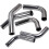 2.5" INTERCOOLER PIPING KIT Ladeluftkühler Rohrschellen Kit Universal 2
