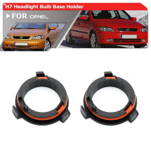 2x Oe-spec H7 Led Headlight Bulbs Base Holders For Opel Astra G 98-05 Zafira A 99-05 H7 Clip Bracket Adapters Retainers 9118046