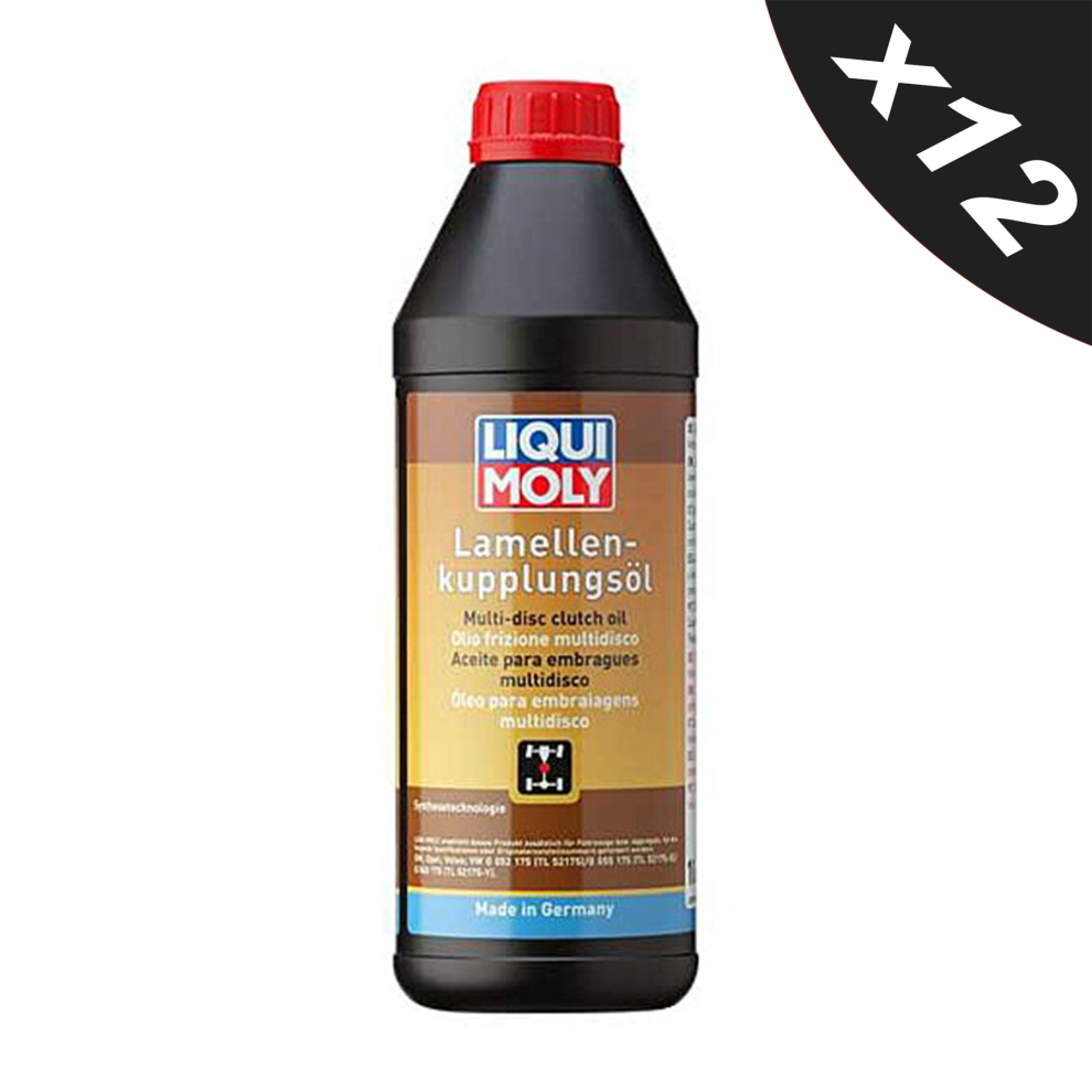 Liqui Moly High Performance Oil For Haldex Multi-Disc Clutch Oil 12x1L