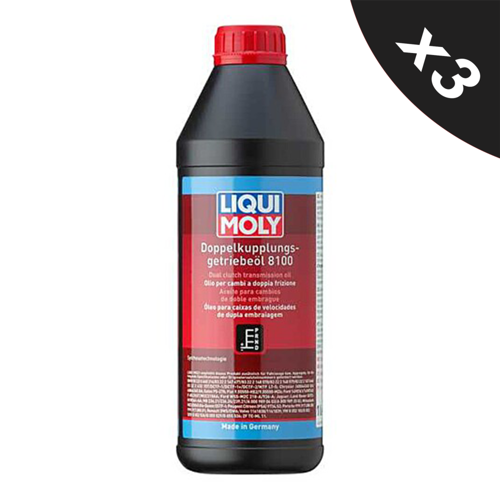 Liqui Moly DCT DSG Dual Clutch Transmission Fluid G 052 182/G 052 529 -3x1L