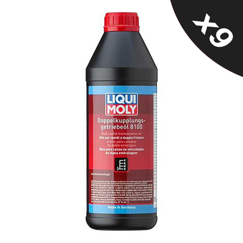 Liqui Moly Dct Dsg Dual Clutch Transmission Fluid G 052 182/G 052 529 -9X1l 5056820524672