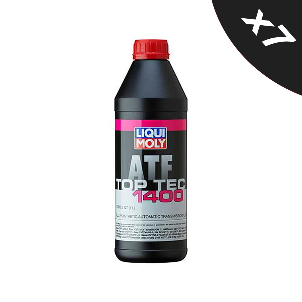 Liqui Moly CVT Top Tec ATF 1400 Automatic Transmission Fluid MB 236.20 7x1L