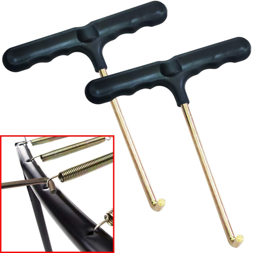 2Pcs Trampoline Pull Tool,Trampoline Puller T-Hook Spring Puller Tool 2