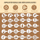 Cake Templates Coffee Stencils Reusable Painting Cake Stencil 5