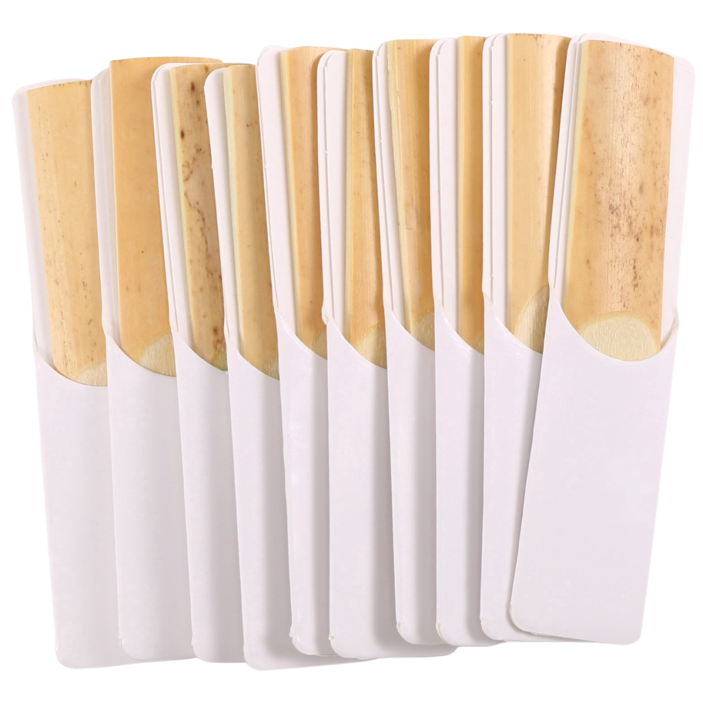 10pcs/ Box Alto Saxophone Reeds Sax Reeds Strength 2.5 Woodwind