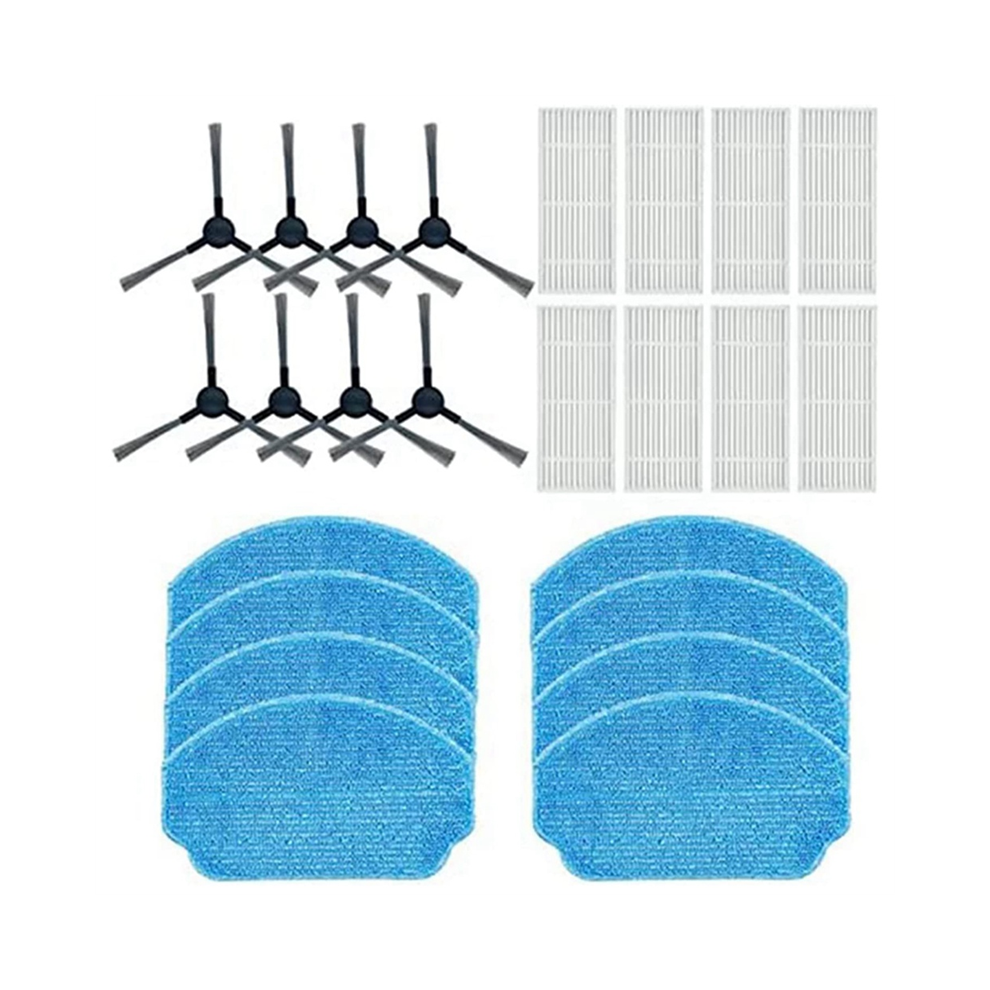 Replacement Filter Side Brush Mop Pads Set-image-OPC-PFVPF5F-NEW
