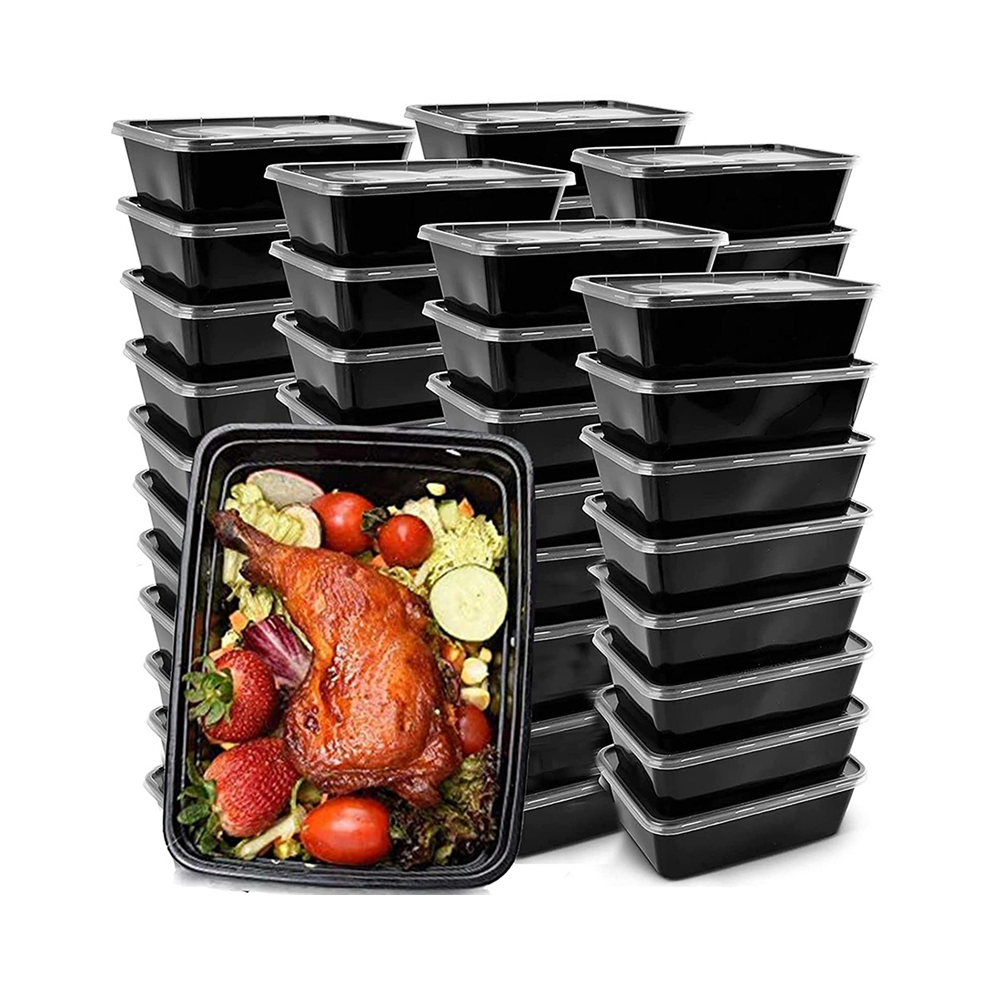 Contenitori Per La Preparazione Dei Pasti Da 50 Pezzi Contenitori Per Alimenti Riutilizzabili Da Asporto