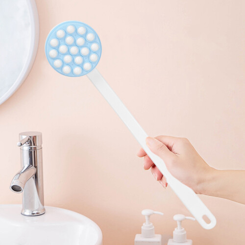 Lotion Applicator Back Leg Bath Massage Tool with Long Handle 2