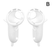 Hot New Cover Silicone Cover For Oculus/meta Quests 3 Handl White One-size