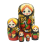 5PCS Matryoshka Dolls Nesting Dolls Handmade Cute Wood 3