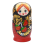 5PCS Matryoshka Dolls Nesting Dolls Handmade Cute Wood 1